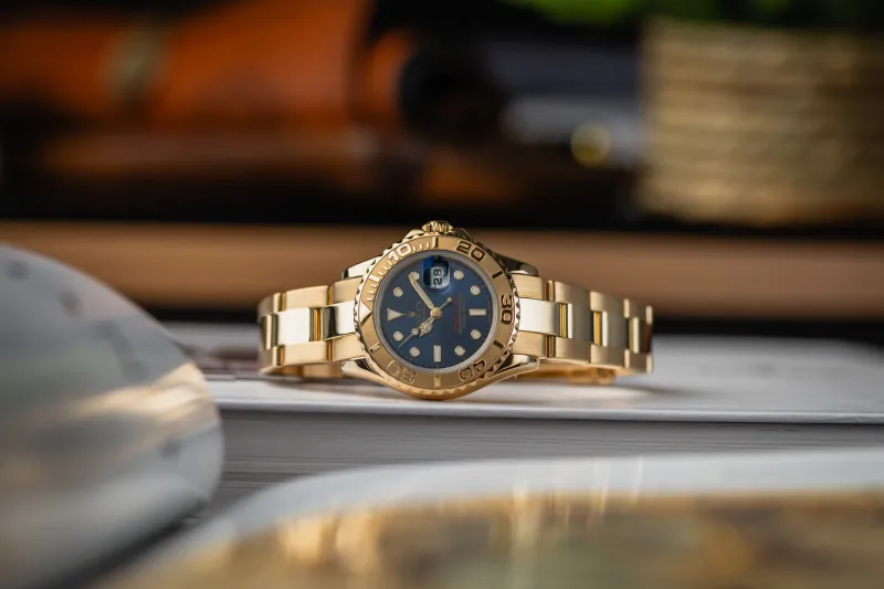 Rolex Yacht-Master 29mm 18ct Yellow Gold Oyster 169628 2001