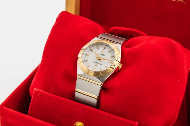 OMEGA Constellation 24mm Stainless Steel & Yellow Gold 123.20.24.60.05.002 2014