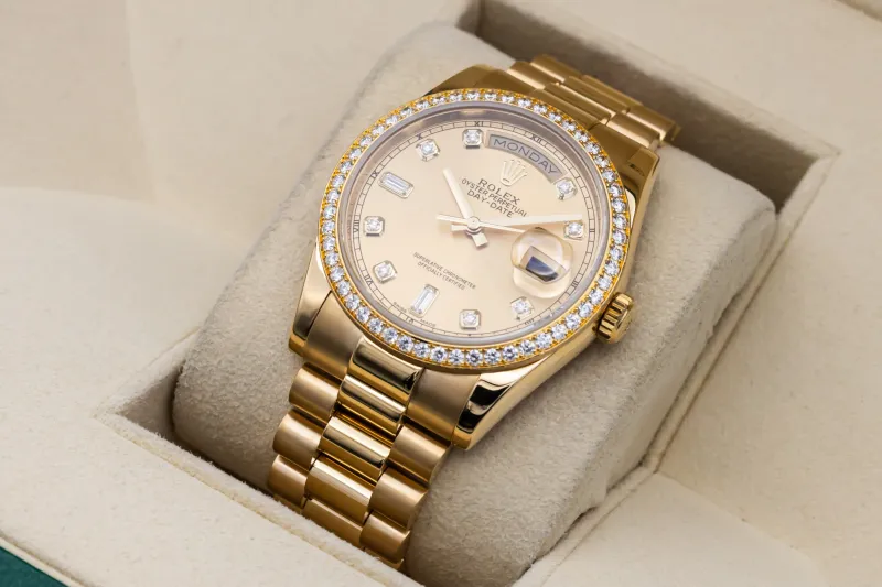 Rolex Day-Date 36mm 18ct Yellow Gold Presidential 118348 2017