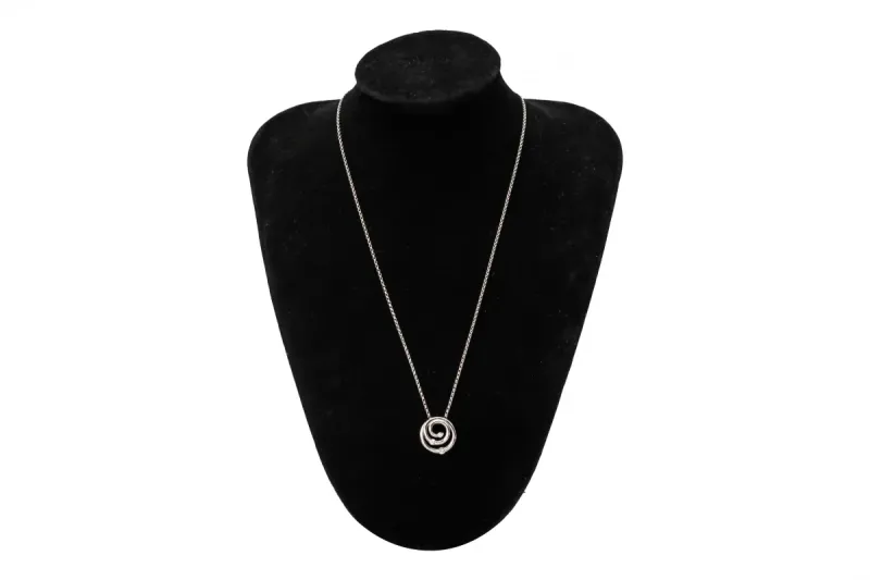 18ct White Gold Diamond Set Necklace 0.43ct