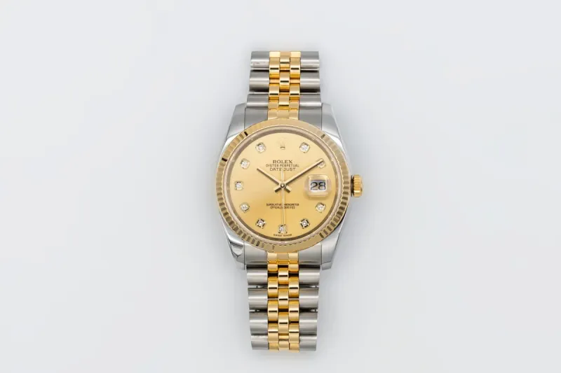 Rolex DateJust 36mm Stainless Steel & 18ct Yellow Gold Jubilee 116233 2015