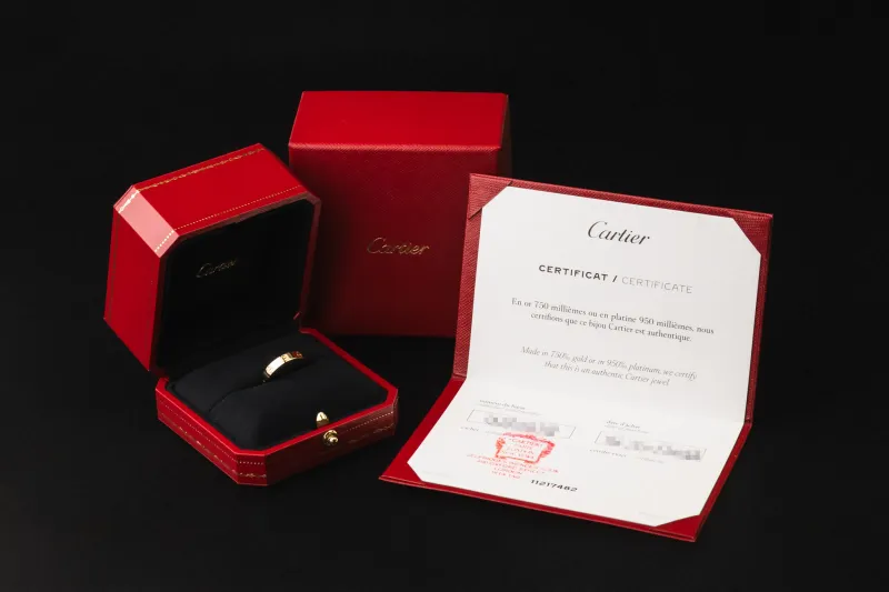 Cartier LOVE Ring 18ct Yellow Gold 3.6mm Size 53
