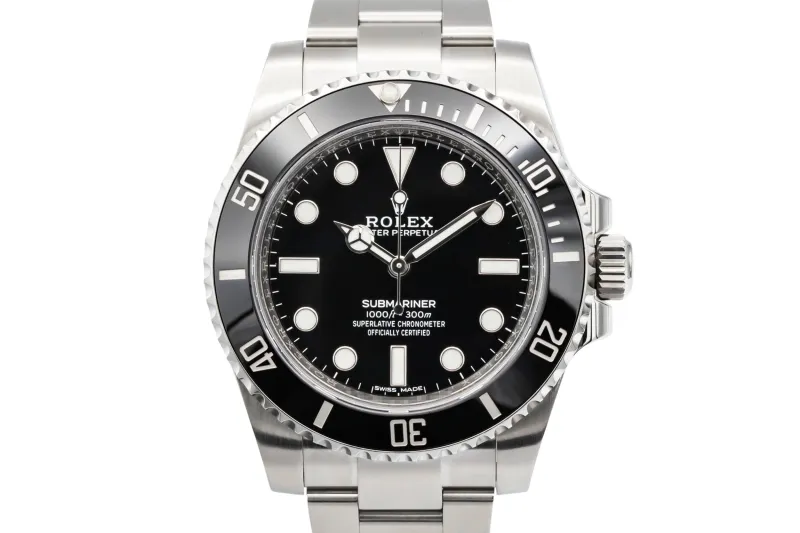 Rolex Submariner Non-Date 40mm Stainless Steel Oyster 114060 2018