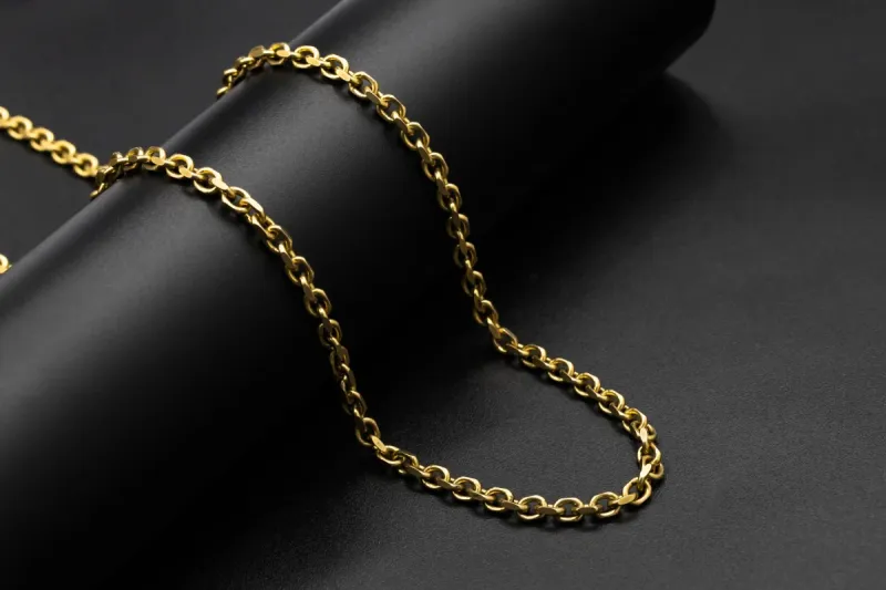 9ct Yellow Gold Hermes Link Chain 43.3g