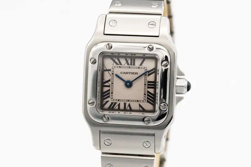 Cartier Santos Galbee 24mm Stainless Steel W20056D6/1565 Circa 2001