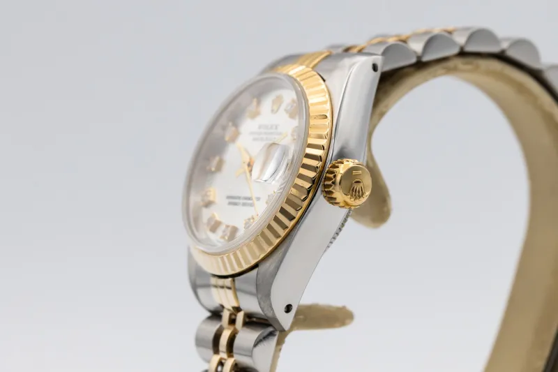 Rolex Lady DateJust 26mm Steel & 18ct Yellow Gold Jubilee 69173 1991