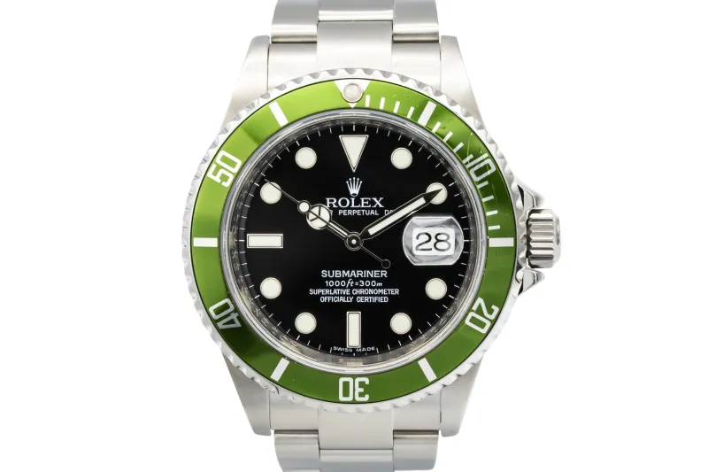 Rolex Submariner 40mm Stainless Steel Oyster 16610LV 2009