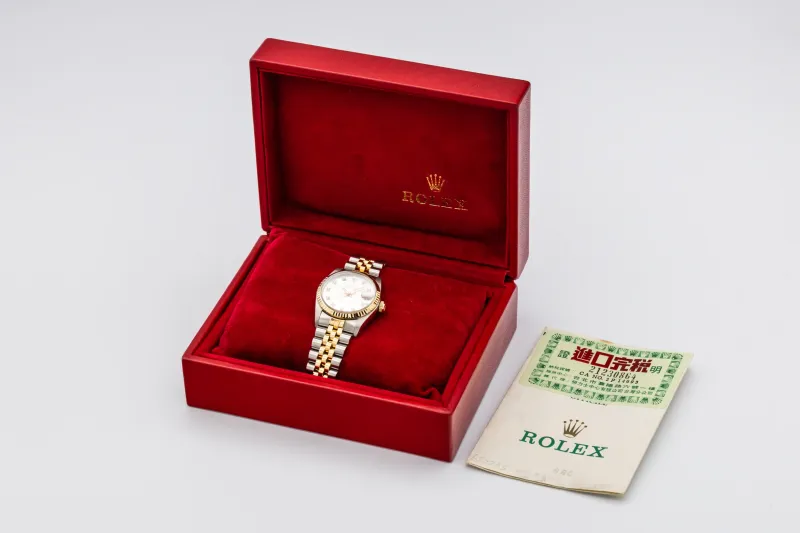 Rolex DateJust 31mm Steel & 18ct Yellow Gold Jubilee 68273 1991