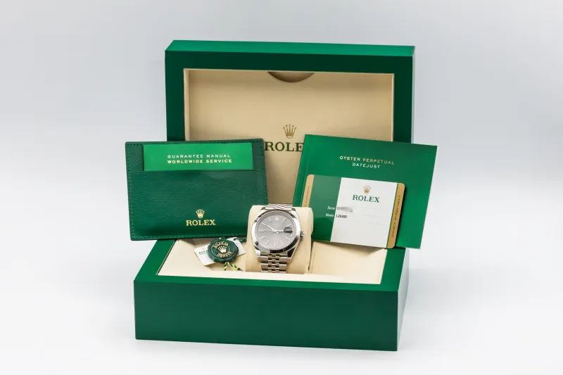 Rolex DateJust 41mm Stainless Steel Jubilee 126300 2018