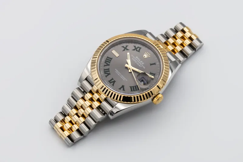 Rolex DateJust 41mm ‘Wimbledon’ Steel & 18ct Yellow Gold Jubilee 126333 2022