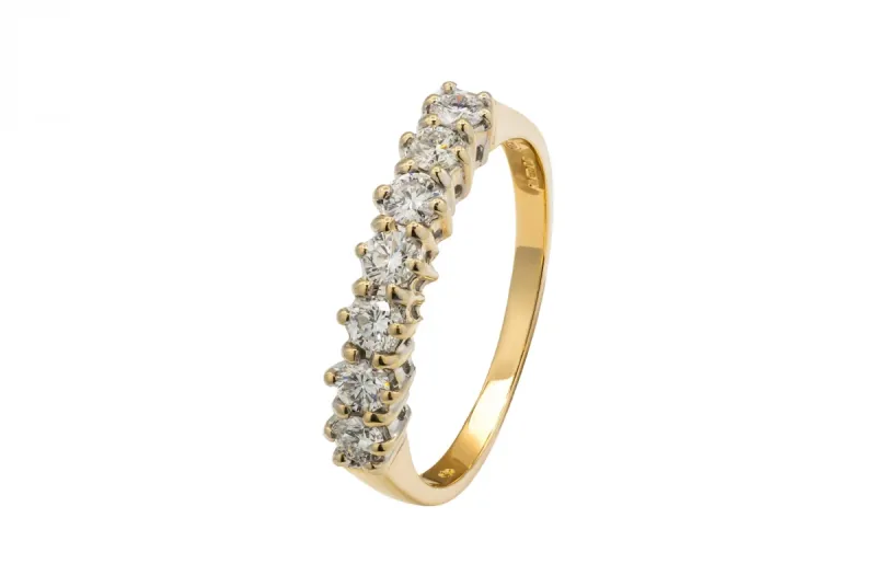 18ct Yellow Gold Diamond Eternity Ring 0.56ct
