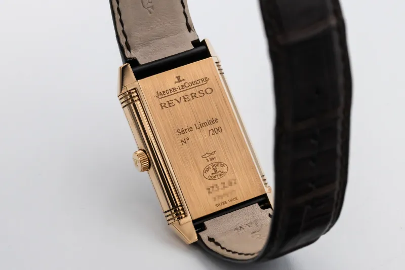Jaeger Lecoultre Grand Reverso 48mm x 30mm Brown Leather Q3732523 2013