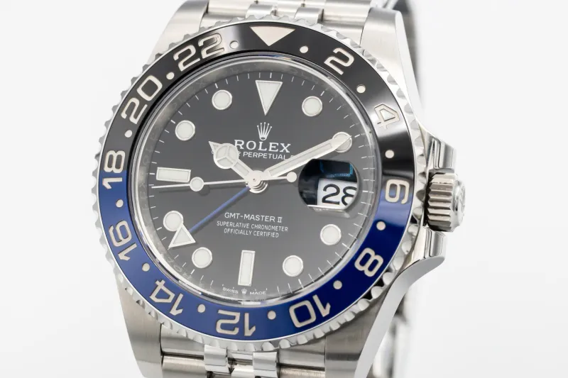 Rolex GMT-Master II 40mm 'Batgirl' Stainless Steel Jubilee 126710BLNR 2022
