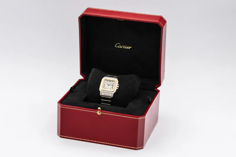 Cartier Santos Galbee 29mm Steel & 18ct Yellow Gold 1566 Circa 1990s
