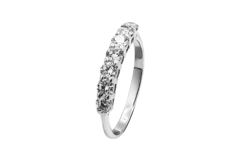 18ct White Gold Diamond Engagement Ring 0.70ct