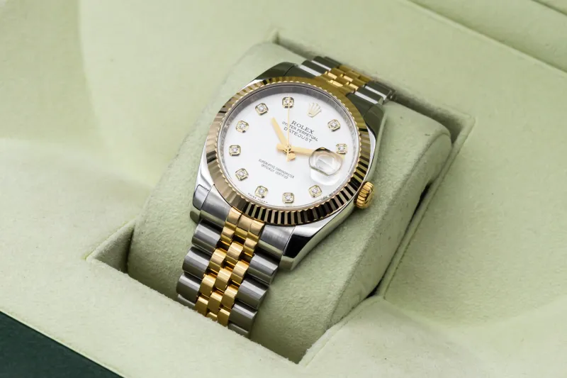 Rolex DateJust 36mm Steel & 18ct Yellow Gold Jubilee 116233 2008