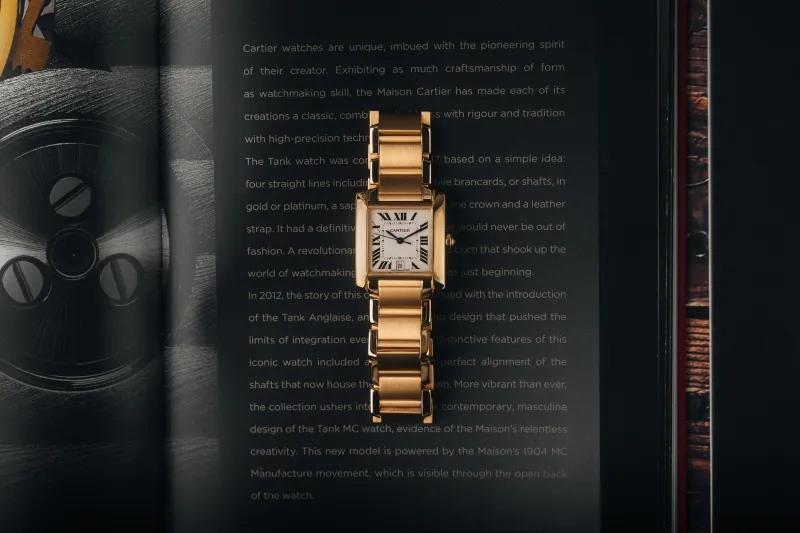 Cartier Tank Francaise 28mm x 32mm 18ct Yellow Gold W50001R2/1840 2003