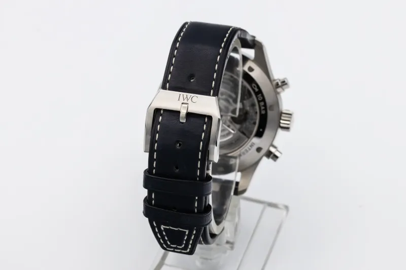 IWC Pilot's Chronograph 43mm Black Leather IW378003 2023