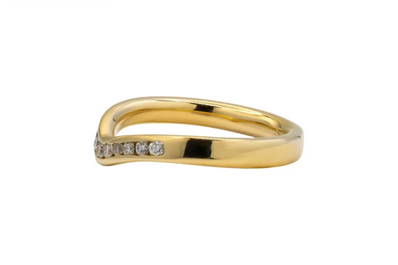 18ct Yellow Gold Diamond Eternity Ring 0.22ct