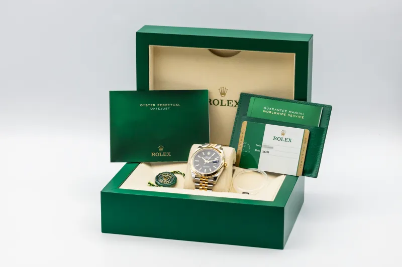Rolex DateJust 41mm Steel 18ct Yellow Gold Jubilee 126333 2018
