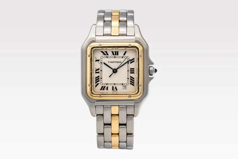 Cartier Panthere 27mm Steel & 18ct Yellow Gold 839490 Circa 1990s
