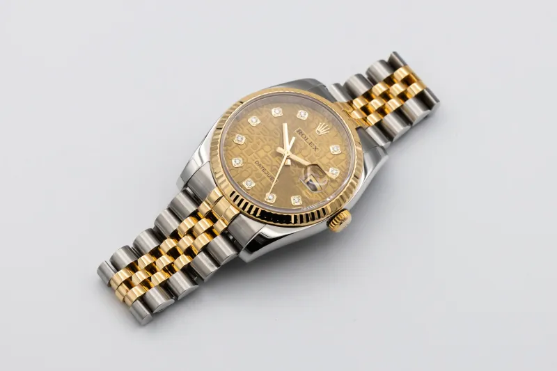 Rolex DateJust 36mm Steel & 18ct Yellow Gold Jubilee 116233 2013