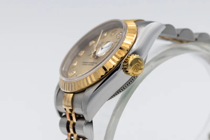 Rolex Lady DateJust 26mm Steel & 18ct Yellow Gold Jubilee 69173 1995