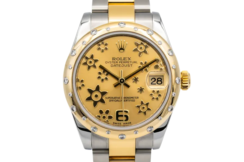 Rolex DateJust 31mm Steel & 18ct Yellow Gold Oyster 178343 2011
