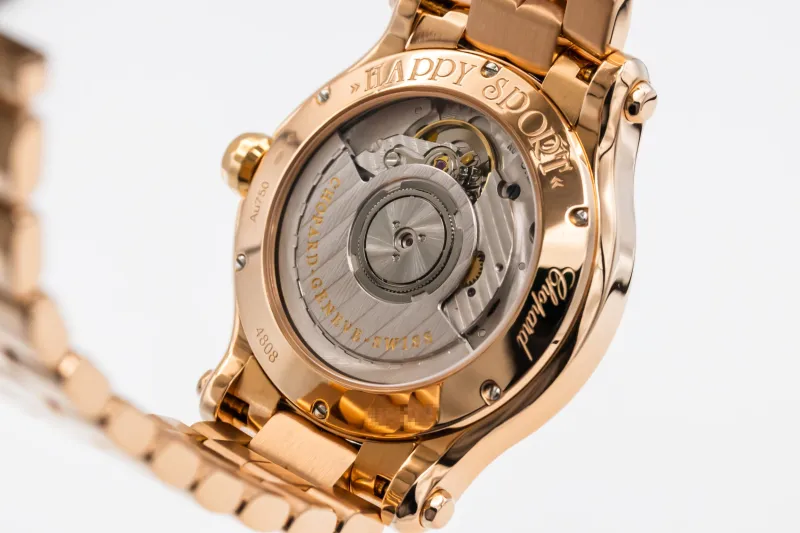 Chopard Happy Sport 36mm 18ct Rose Gold 274808-5002 2015