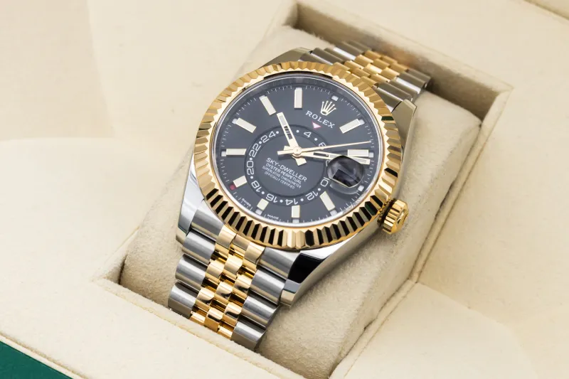 Rolex Sky-Dweller 42mm Steel & 18ct Yellow Gold Jubilee 326933 2023
