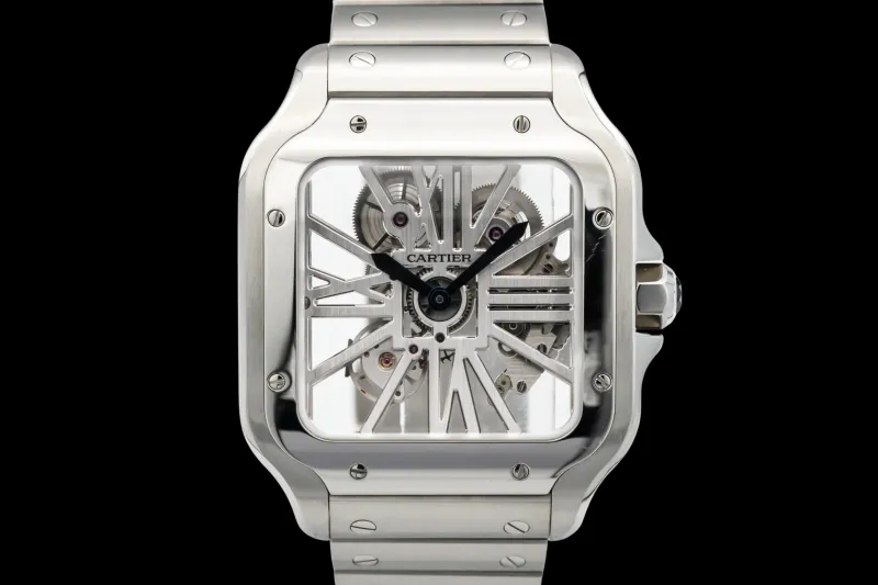 Cartier Santos De Cartier Skeleton 40mm Stainless Steel WHSA0015 2022