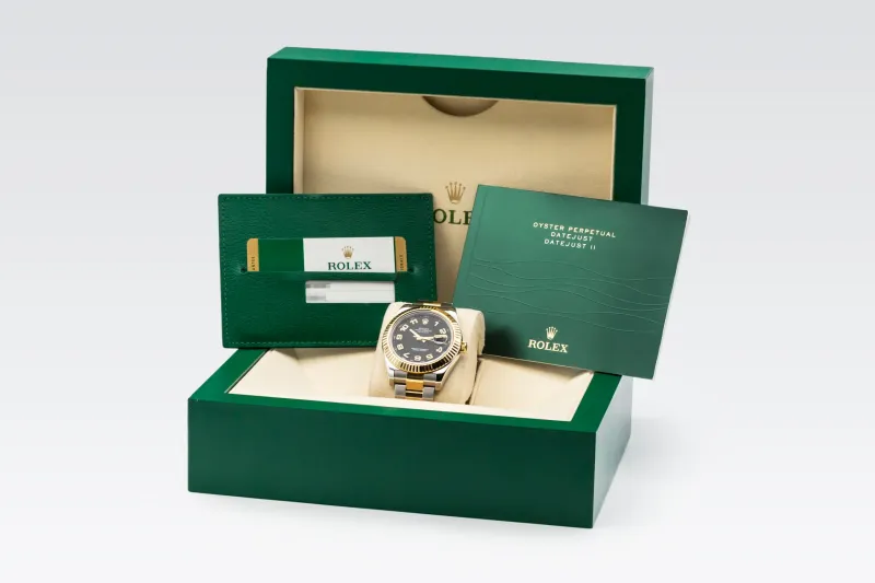 Rolex DateJust II 41mm Steel & 18ct Yellow Gold Oyster 116333 2016