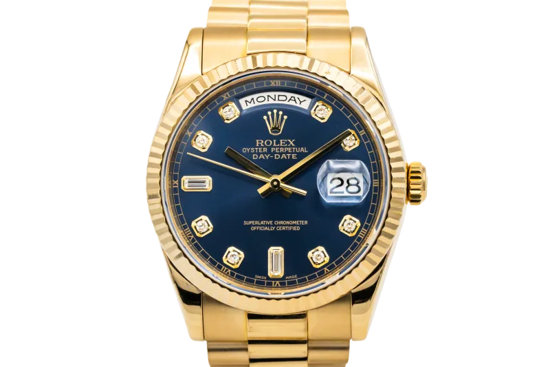 Rolex Day-Date 36mm 18ct Yellow Gold Presidential 118238 - 2007