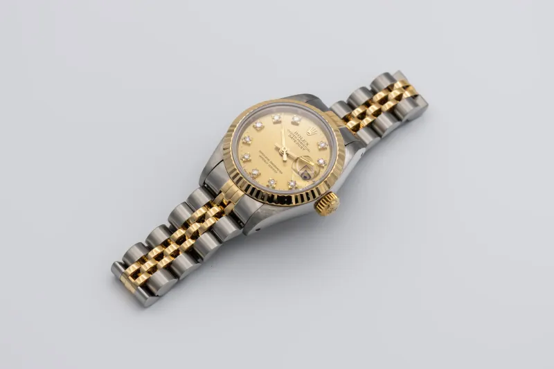 Rolex DateJust 26mm Steel & 18ct Yellow Gold Jubilee 69173 1990