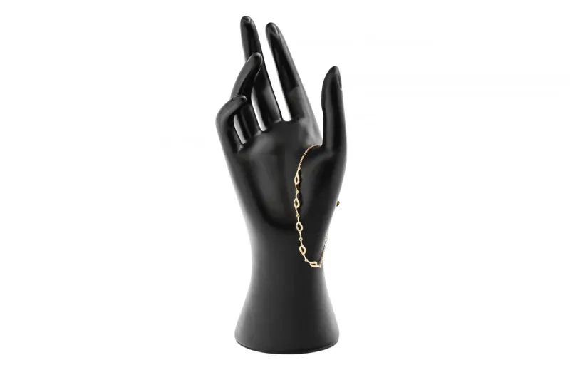 9ct Yellow Gold Diamond Bracelet 0.10ct
