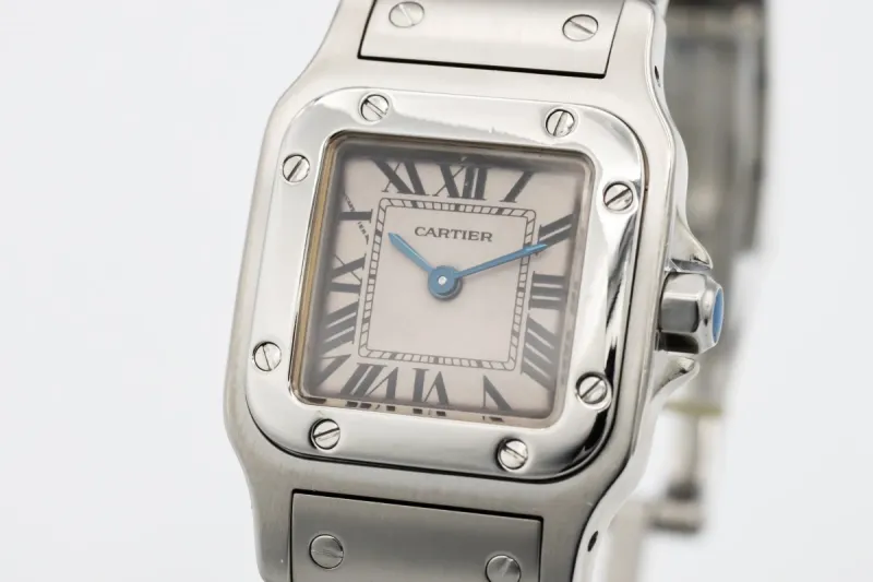 Cartier Santos Galbee 24mm Stainless Steel W20056D6/1565 Circa 2001