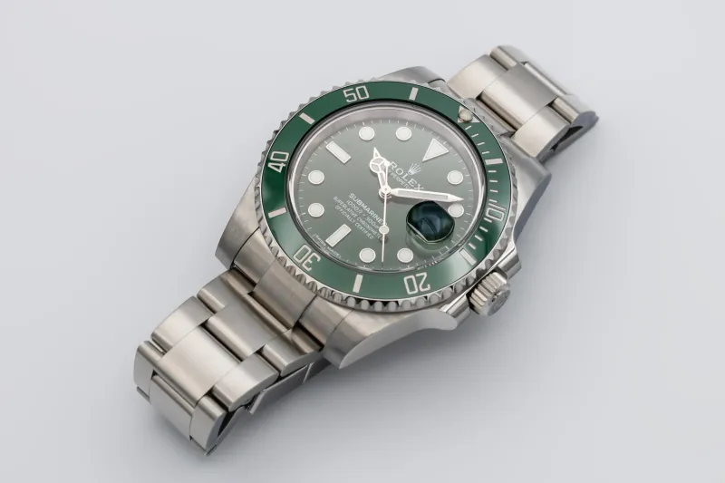 Rolex Submariner Date 40mm 'Hulk' Stainless Steel Oyster 116610LV 2016