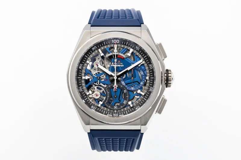 Zenith Defy El Primero 44mm Blue Rubber 95.9002.9004/78.R590 2019