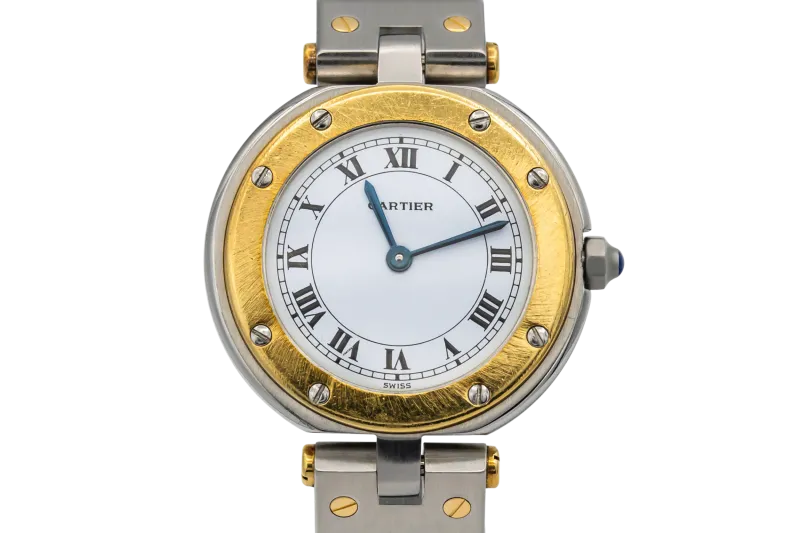 Cartier Santos Ronde Vendome 27mm Steel & 18ct Yellow Gold 8191 1988