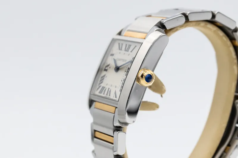 Cartier Tank Francaise 25mm Steel & 18ct Yellow Gold W51007Q4/3751 Circa 2000s