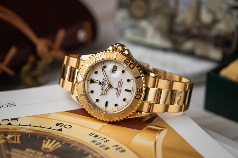 Rolex Yacht-Master 40mm 18ct Yellow Gold Oyster 16628 1996