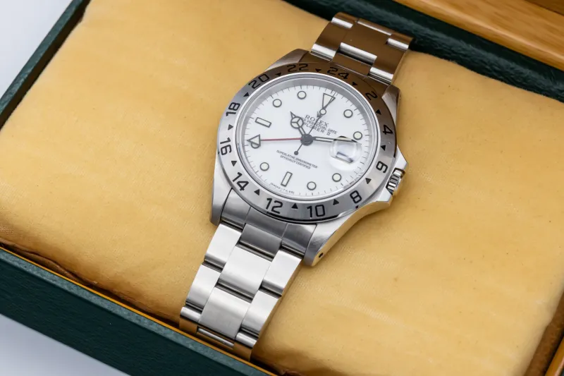 Rolex Explorer II 40mm Stainless Steel Oyster 16570 1993