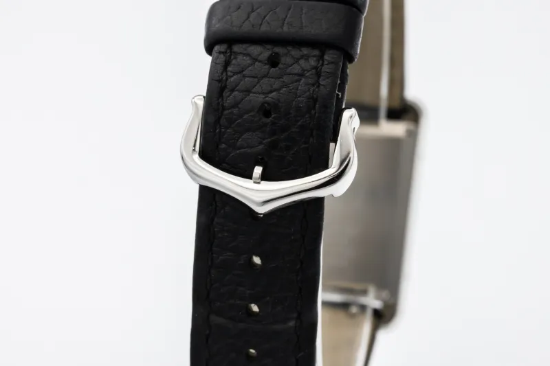 Cartier Tank Must Large 25.5mm Black Leather WSTA0041 2023