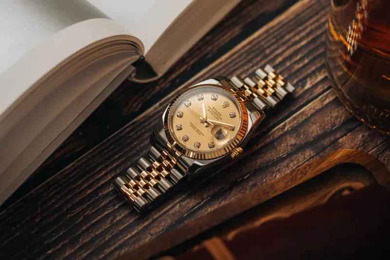 Rolex DateJust 36mm Steel & 18ct Yellow Gold Jubilee 116233 2010