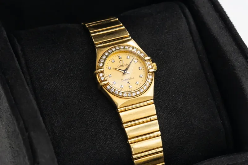 OMEGA Constellation 22.5mm 18ct Yellow Gold 1167.10.00 Circa 1995