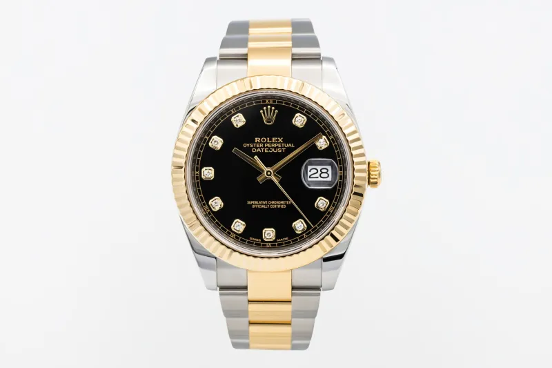 Rolex DateJust 41mm Steel & 18ct Yellow Gold Oyster 126333 2018
