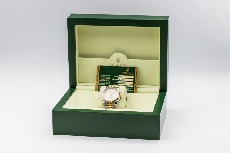 Rolex DateJust 36mm Steel & 18ct Yellow Gold Jubilee 116233 2016