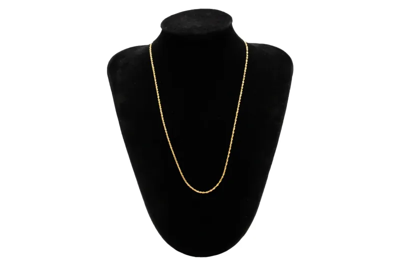 9ct Yellow Gold Singapore Chain 15"