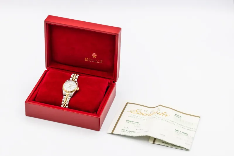 Rolex Lady DateJust 26mm Steel & 18ct Yellow Gold Jubilee 69173 1996