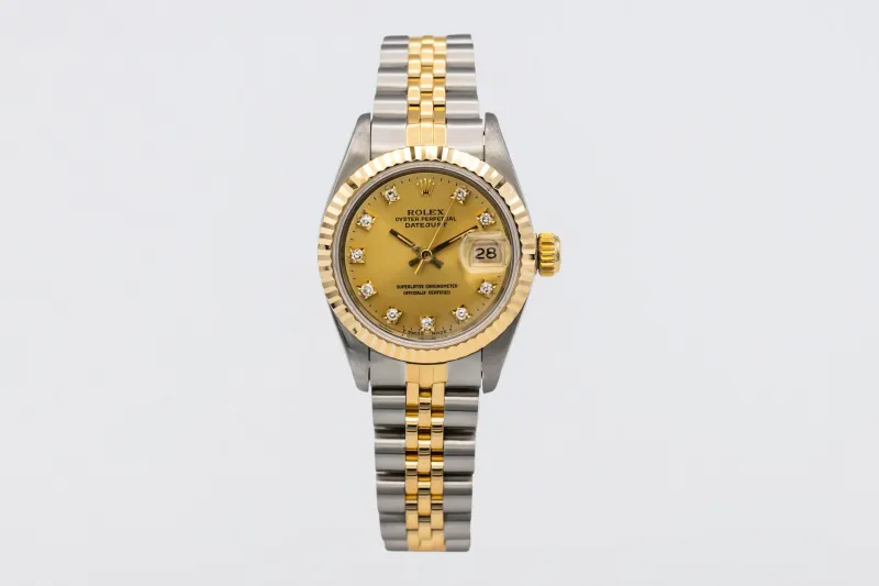 Rolex Lady DateJust 26mm Steel & 18ct Yellow Gold 69173 1993
